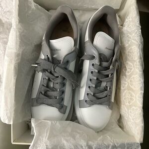 Alexander McQueen White and Gray Men's Sneakers
